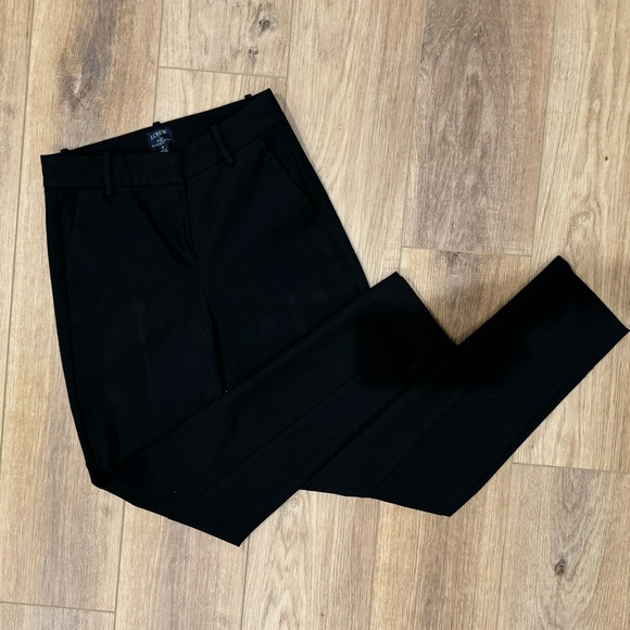 J. Crew Black Work Pants - full length Ruby size 2 - Picture 5 of 7
